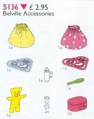 LEGO Produktset 5136-1 - Belville Accessories