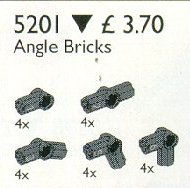 LEGO Produktset 5201-1 - ® 5201 Verbindungswinkel in Originalverpackung (Bl