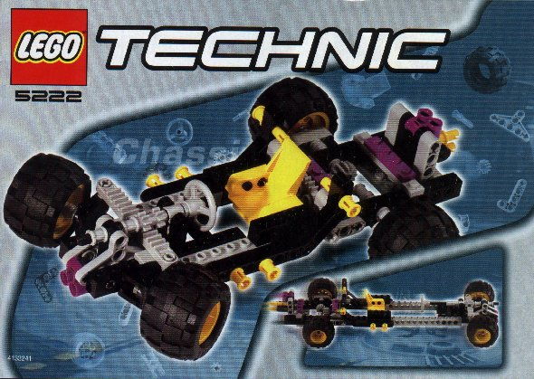 LEGO Produktset 5222-1 - Vehicle Chassis Pack