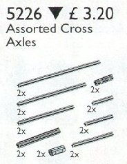 LEGO Produktset 5226-1 - Technic Assorted Cross Axles