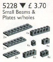 LEGO Produktset 5228-1 - ® 5228 Lochbalken und Lochplatten in Originalverpa