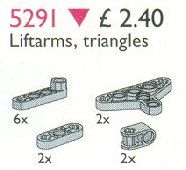 LEGO Produktset 5291-1 - Lift-Arms, Triangles