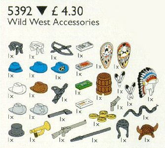 LEGO Produktset 5392-1 - Western Accessories