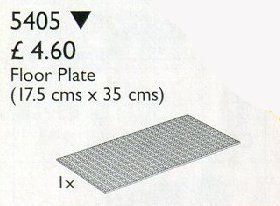 LEGO Produktset 5405-1 -  Scala 5405 - Bauplatte 35x17cm