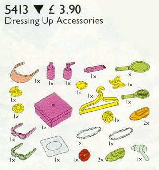 LEGO Produktset 5413-1 - LEGO Scala Service
