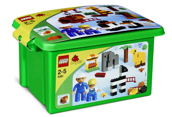 LEGO Produktset 5481-1 -  DUPLO 5481 - Bau deine Zootiere