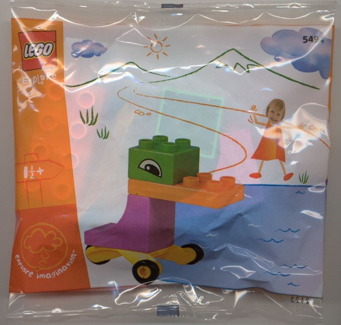 LEGO Produktset 5494-1 -  Duplo: 5494 - Ente auf Rädern