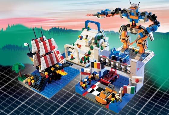 LEGO Produktset 5525-1 - 5525  Freizeitpark Factory-Serie