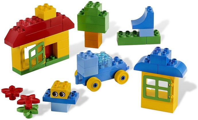 LEGO Produktset 5538-1 -  Duplo Steine & Co. 5538 - Bausteineeimer