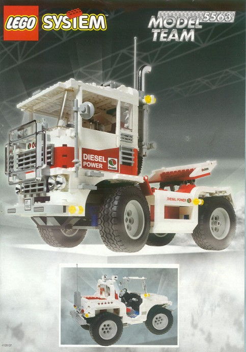 LEGO Produktset 5563-1 -  System Model Team 5563 Racing Truck