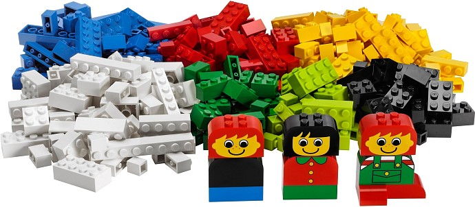 LEGO Produktset 5587-1 - Basic Bricks with Fun Figures