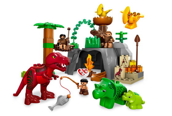 LEGO Produktset 5598-1 -  Duplo 5598 - Die große Dino-Welt