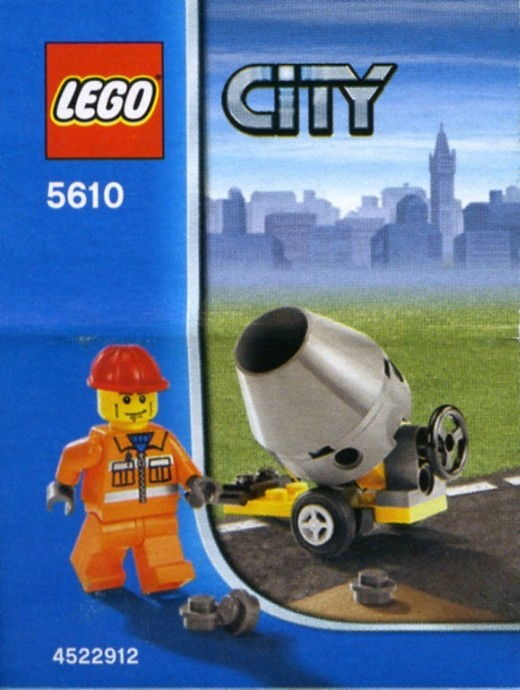 LEGO Produktset 5610-1 -  City 5610 - Bauarbeiter