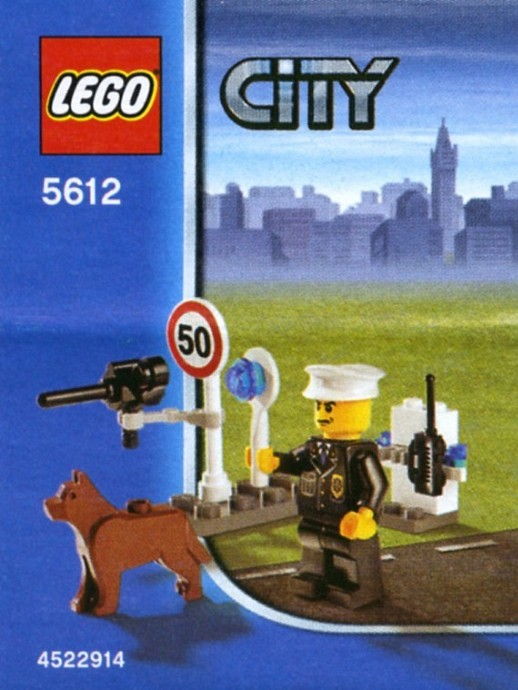 LEGO Produktset 5612-1 -  City 5612 - Polizist