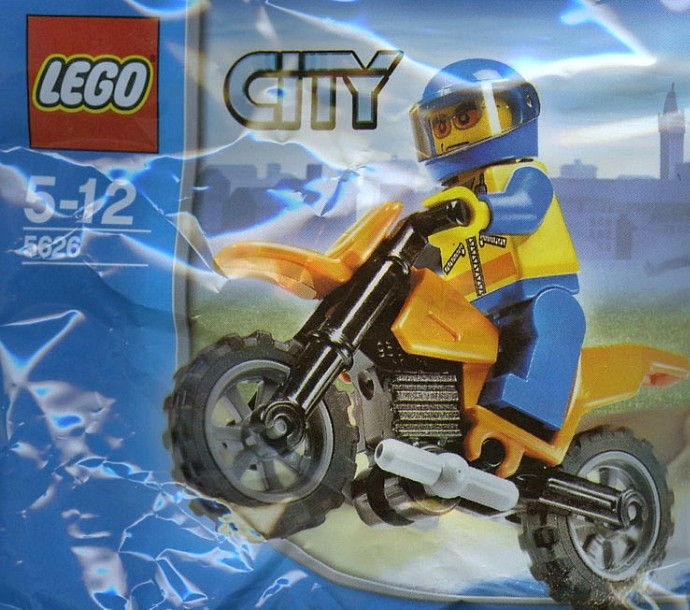 LEGO Produktset 5626-1 -  City: Küstenwache Fahrrad Setzen 5626 (Beutel)