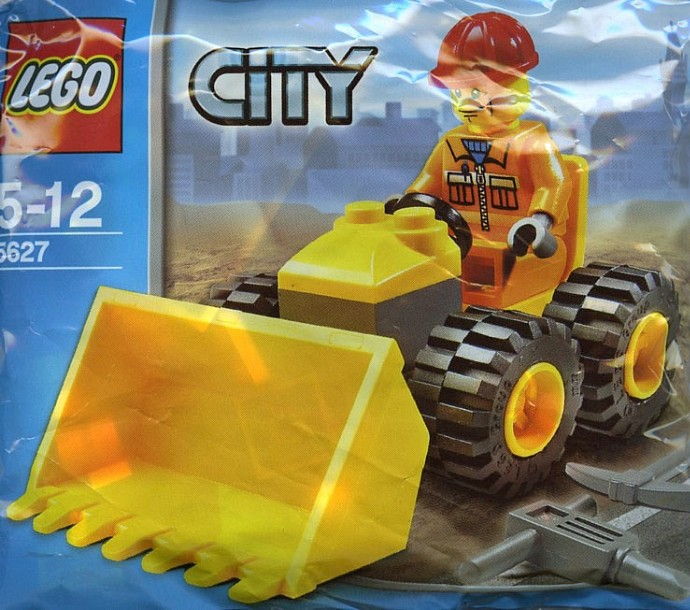 LEGO Produktset 5627-1 -  City: Mini Bulldozer Setzen 5627 (Beutel)