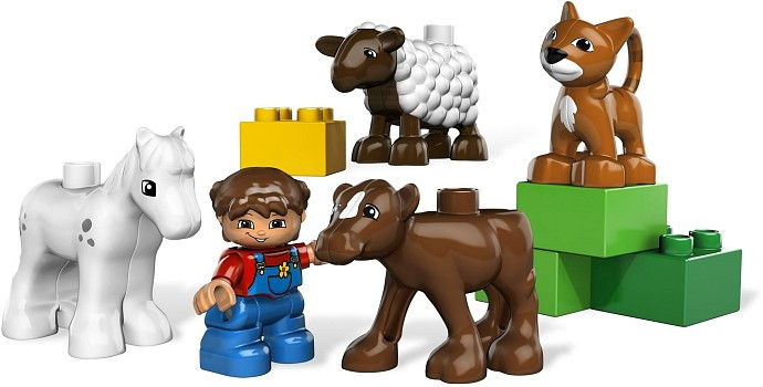 LEGO Produktset 5646-1 -  Duplo 5646 -  Tierbabys auf dem Bauernhof