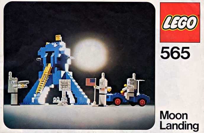 LEGO Produktset 565-1 - Moon Landing