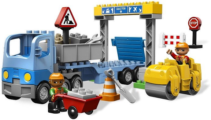 LEGO Produktset 5652-1 -  Duplo Ville 5652 - Straßenbau