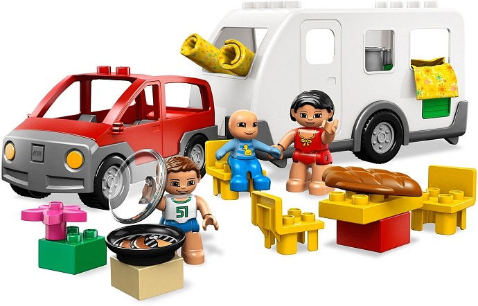 LEGO Produktset 5655-1 -  Duplo Ville 5655 - Wohnwagen