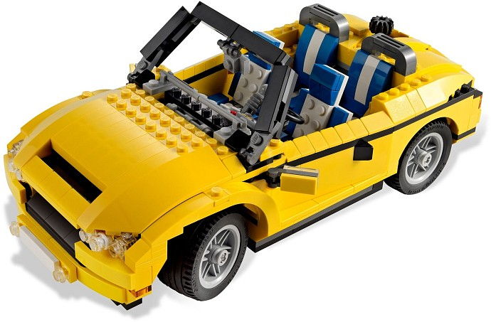 LEGO Produktset 5767-1 - Gelbes Cabrio