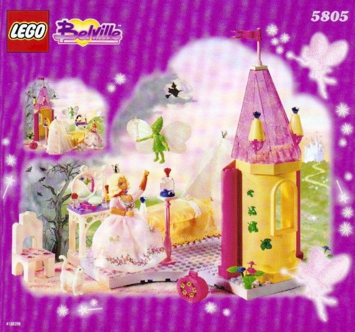 LEGO Produktset 5805-1 -  5805 - Schlafgemach der Prinzessin, 69 Teile