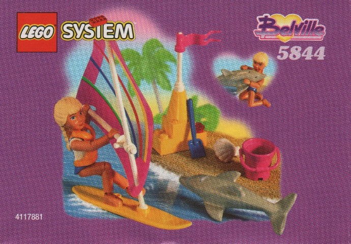 LEGO Produktset 5844-1 - Dolphin Windsurfer