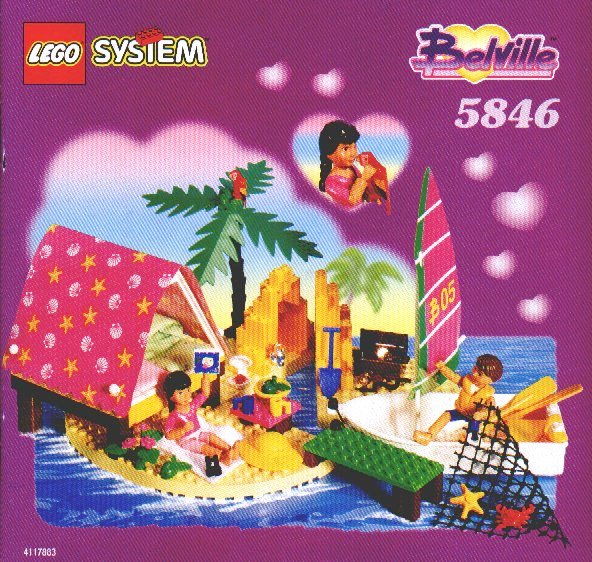 LEGO Produktset 5846-1 - Desert Island