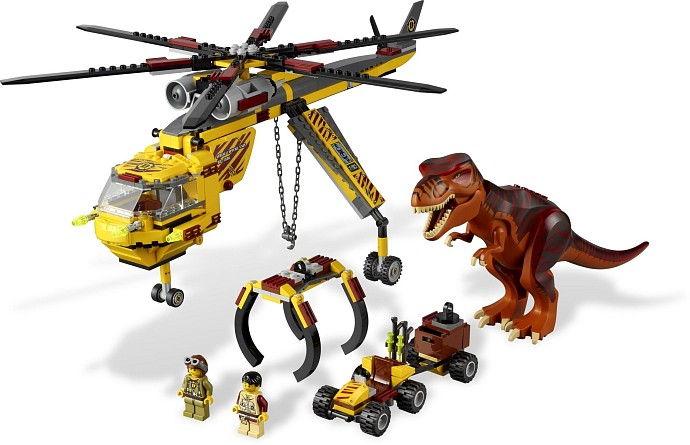 LEGO Produktset 5886-1 -  Dino 5886 - T-Rex Transport-Helikopter