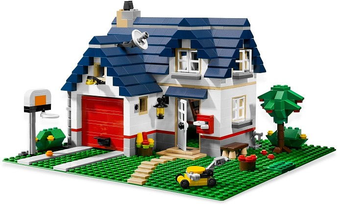 LEGO Produktset 5891-1 - Haus mit Garage