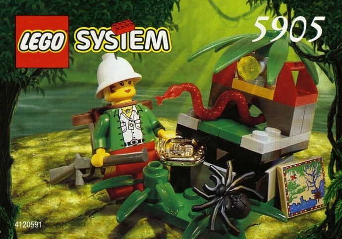 LEGO Produktset 5905-1 -  Adventure 5905 Hidden Treasure