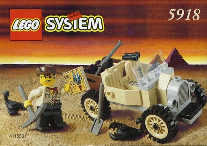 LEGO Produktset 5918-1 -  System Adventurers 5918 Expeditions-Mobil