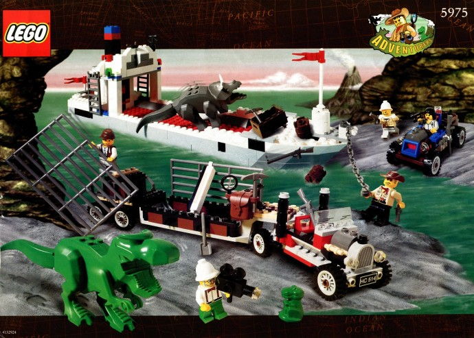 LEGO Produktset 5975-1 -  5975 - T-Rex Transport, 322 Teile