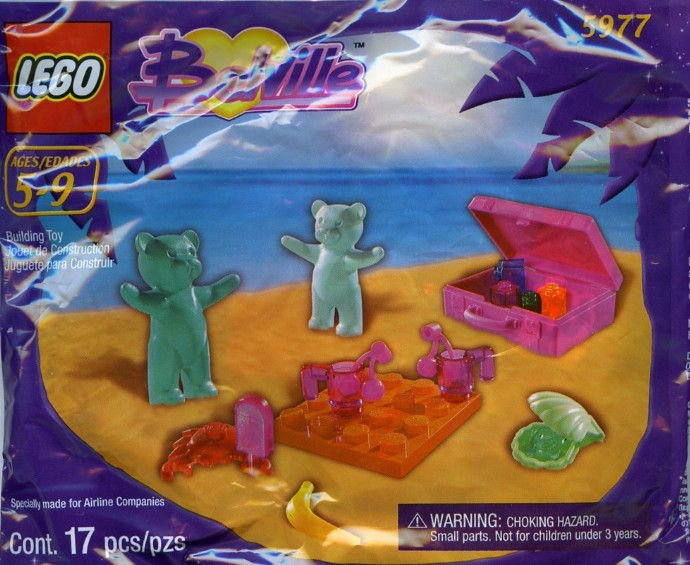 LEGO Produktset 5977-1 -  Belville: Bären Am Strand, Reise-Freunde Setzen 5