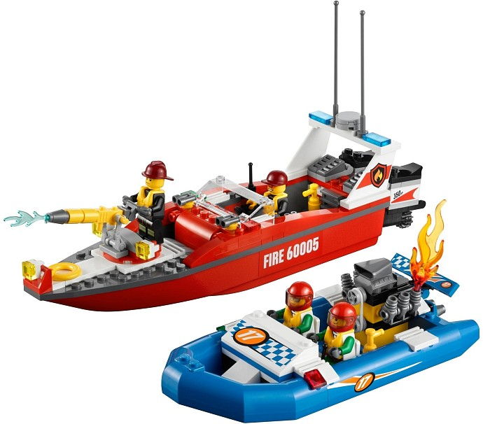 LEGO Produktset 60005-1 - Feuerwehr-Boot