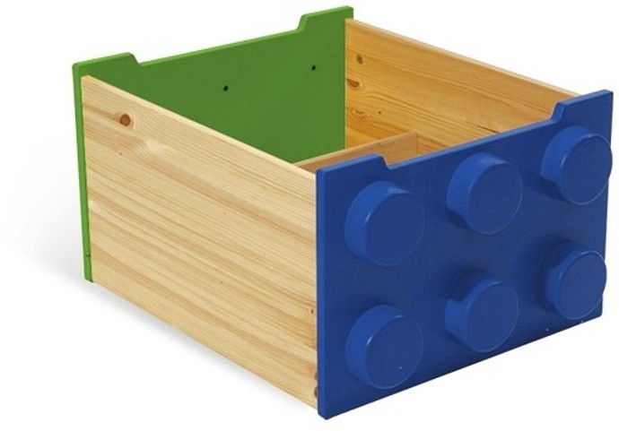 LEGO Produktset 60031-2 - Rolling Storage Box - Blue/Green