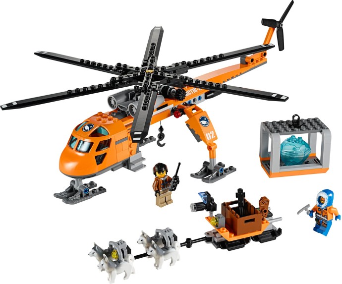 LEGO Produktset 60034-1 - Arktis-Helikopter mit Hundeschlitten