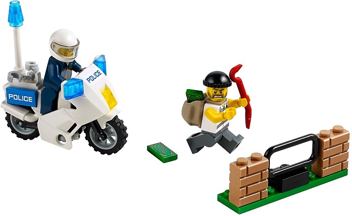 LEGO Produktset 60041-1 - Polizei-Motorrad-Jagd