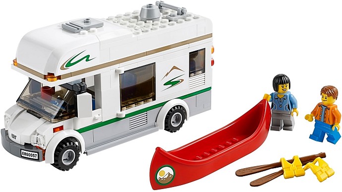 LEGO Produktset 60057-1 - Wohnmobil mit Kanu