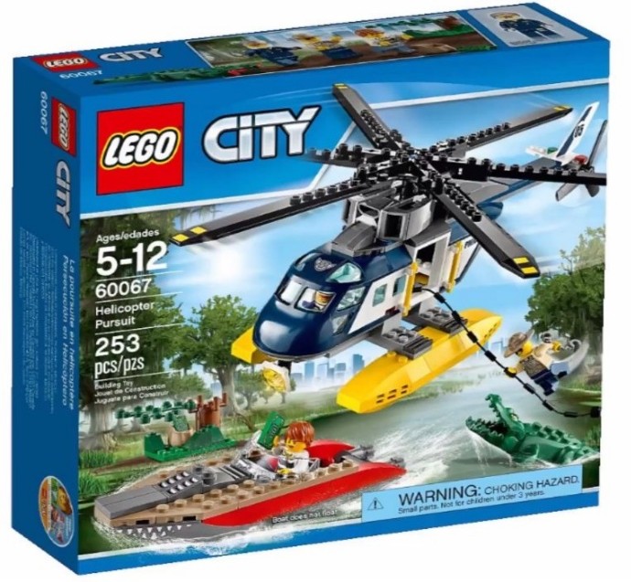 LEGO Produktset 60067-1 - Verfolgungsjagd im Hubschrauber