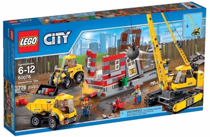 LEGO Produktset 60076-1 - Abriss-Baustelle