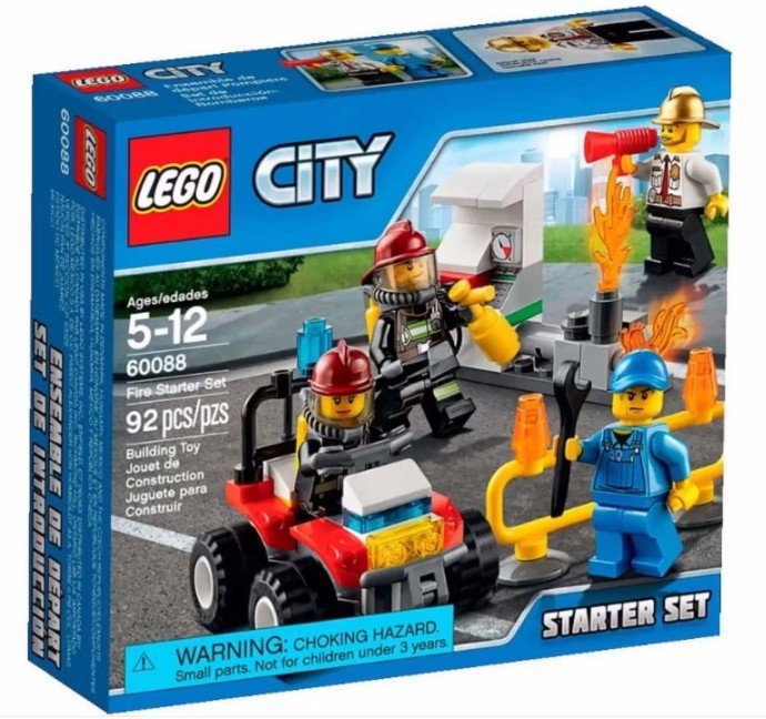 LEGO Produktset 60088-1 - Feuerwehr Starter-Set