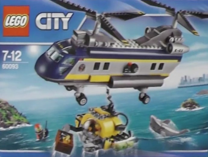 LEGO Produktset 60093-1 - Tiefsee-Helikopter