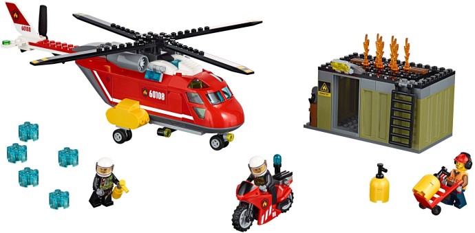 LEGO Produktset 60108-1 - Feuerwehr-Löscheinheit