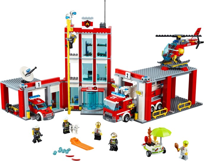 LEGO Produktset 60110-1 - Große Feuerwehrstation