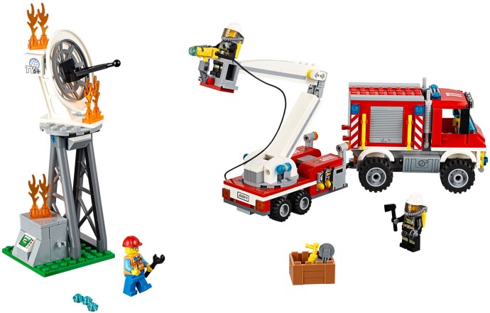 LEGO Produktset 60111-1 - Feuerwehr-Einsatzfahrzeug