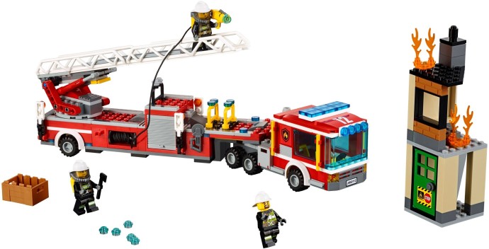 LEGO Produktset 60112-1 - Feuerwehrauto mit Kran