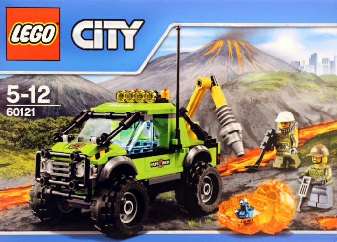 LEGO Produktset 60121-1 - Vulkan-Forschungstruck