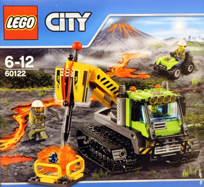 LEGO Produktset 60122-1 - Vulkan-Raupe