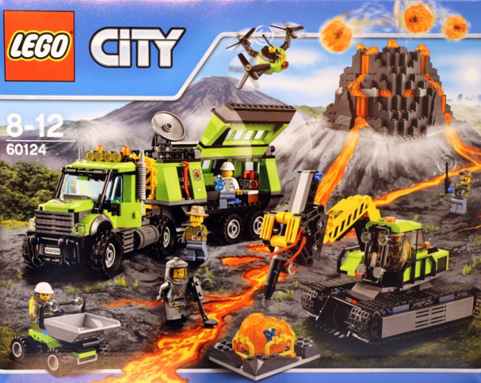 LEGO Produktset 60124-1 - Vulkan-Forscherstation